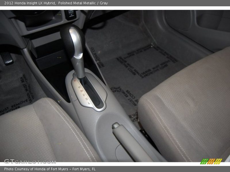 Polished Metal Metallic / Gray 2012 Honda Insight LX Hybrid
