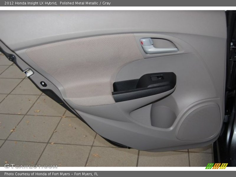 Polished Metal Metallic / Gray 2012 Honda Insight LX Hybrid