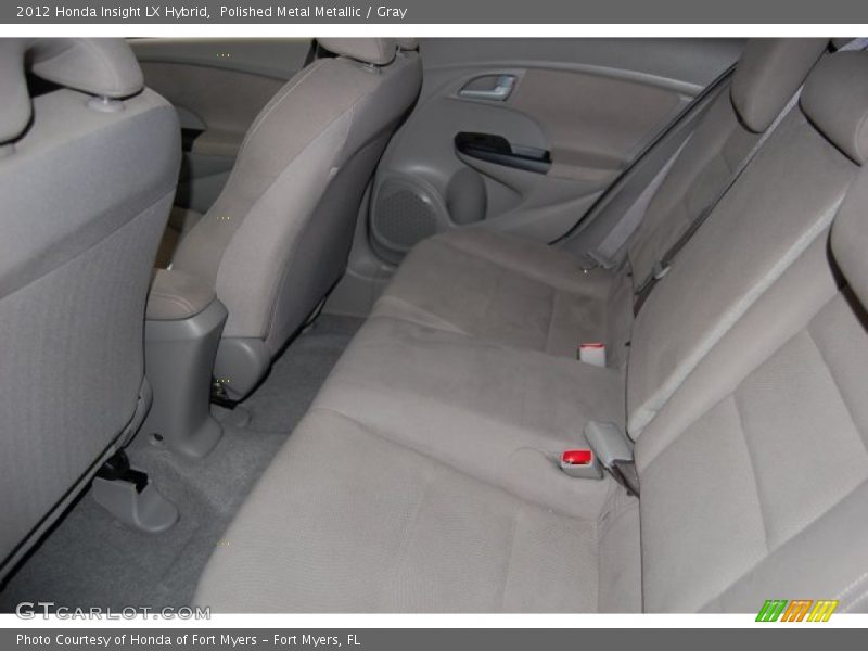 Polished Metal Metallic / Gray 2012 Honda Insight LX Hybrid