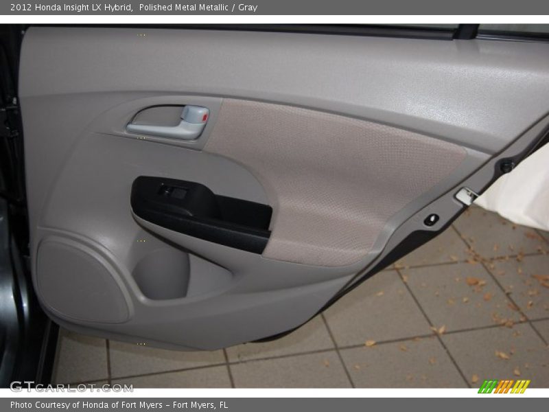 Polished Metal Metallic / Gray 2012 Honda Insight LX Hybrid