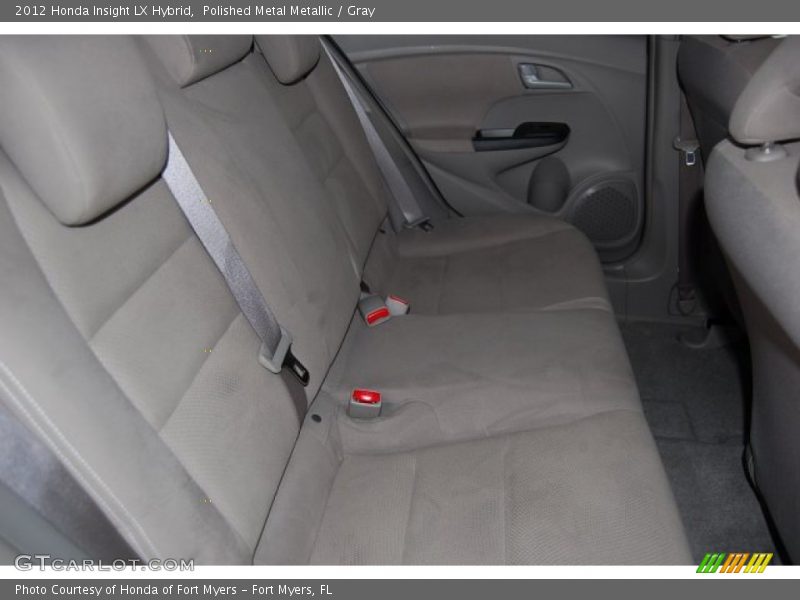 Polished Metal Metallic / Gray 2012 Honda Insight LX Hybrid