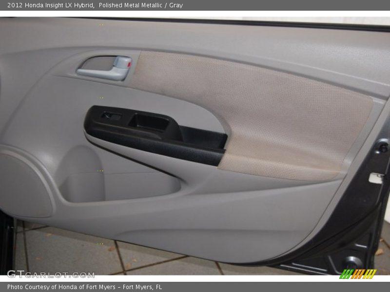 Polished Metal Metallic / Gray 2012 Honda Insight LX Hybrid
