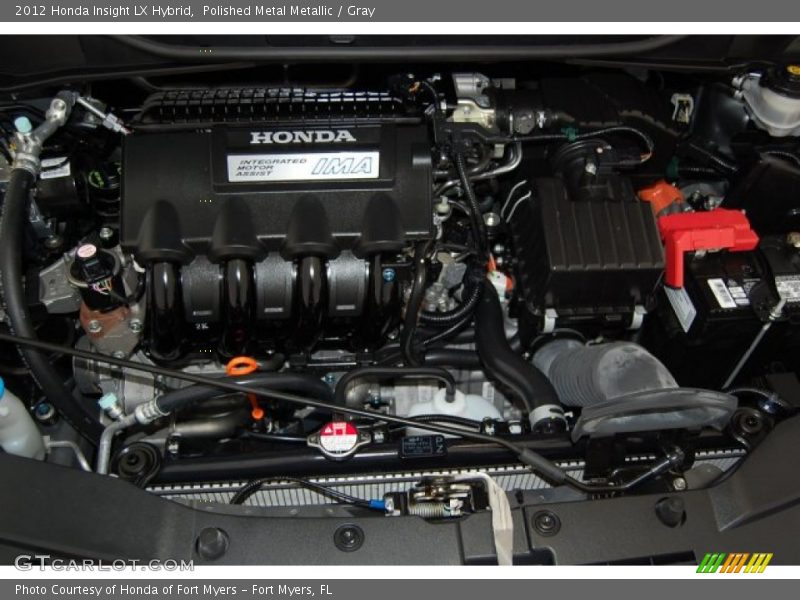 Polished Metal Metallic / Gray 2012 Honda Insight LX Hybrid