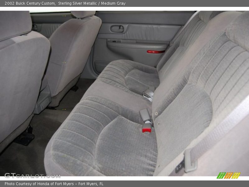 Sterling Silver Metallic / Medium Gray 2002 Buick Century Custom