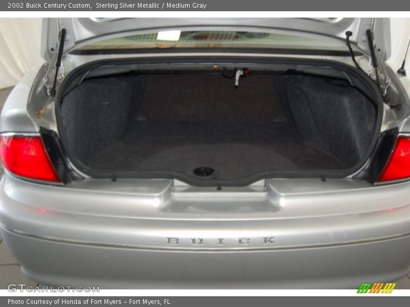 Sterling Silver Metallic / Medium Gray 2002 Buick Century Custom