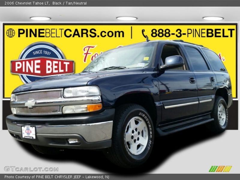 Black / Tan/Neutral 2006 Chevrolet Tahoe LT