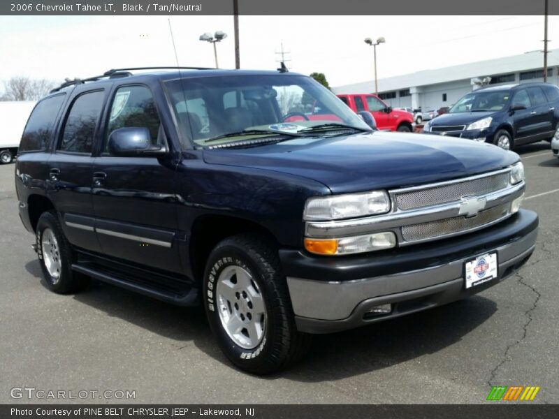 Black / Tan/Neutral 2006 Chevrolet Tahoe LT