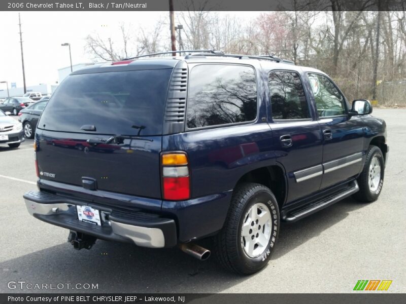 Black / Tan/Neutral 2006 Chevrolet Tahoe LT