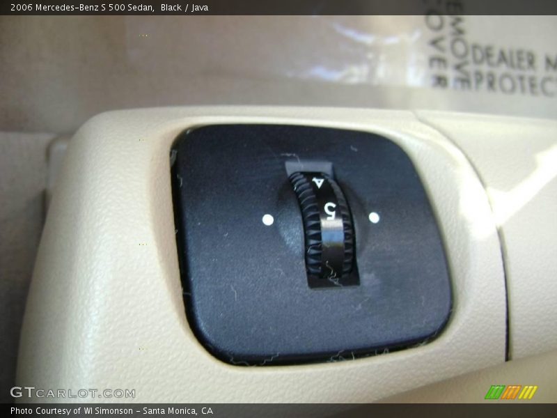 Black / Java 2006 Mercedes-Benz S 500 Sedan