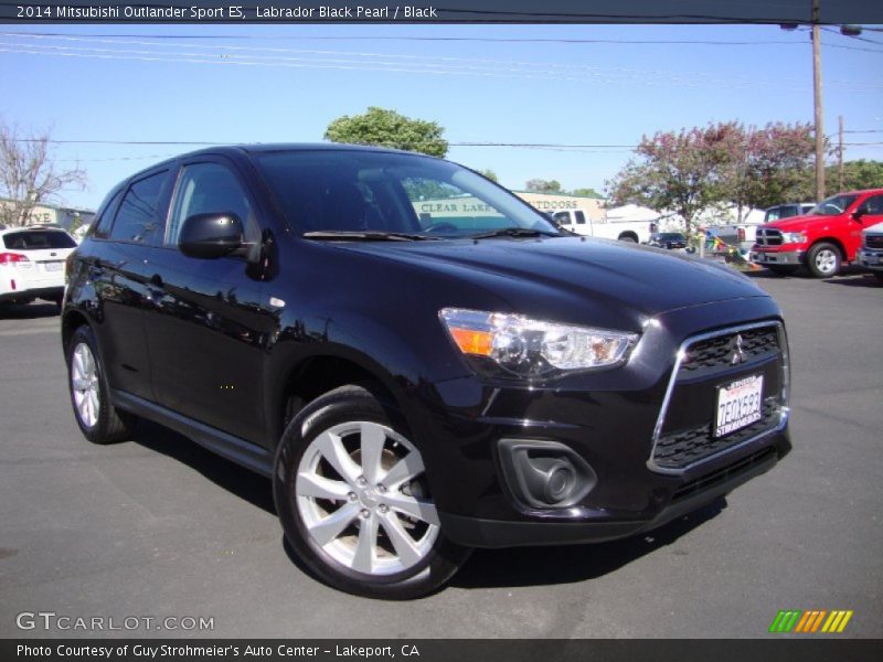 Labrador Black Pearl / Black 2014 Mitsubishi Outlander Sport ES