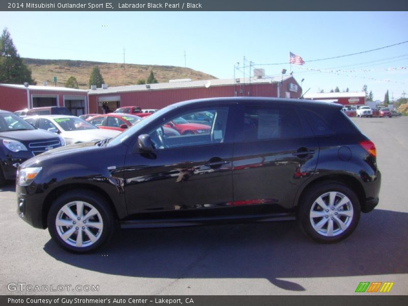 Labrador Black Pearl / Black 2014 Mitsubishi Outlander Sport ES