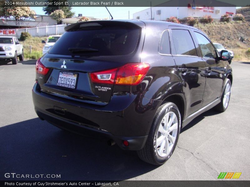 Labrador Black Pearl / Black 2014 Mitsubishi Outlander Sport ES