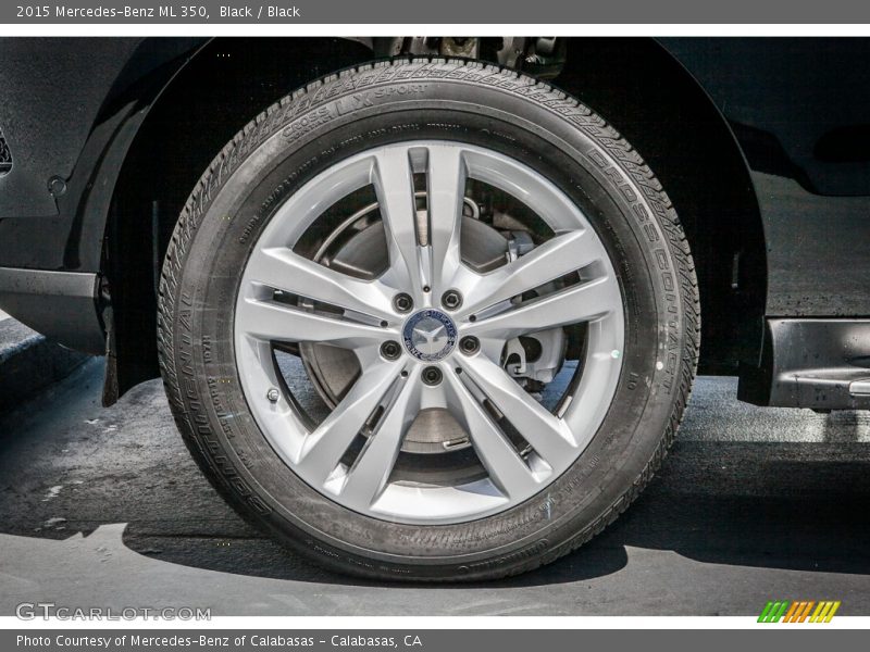 Black / Black 2015 Mercedes-Benz ML 350
