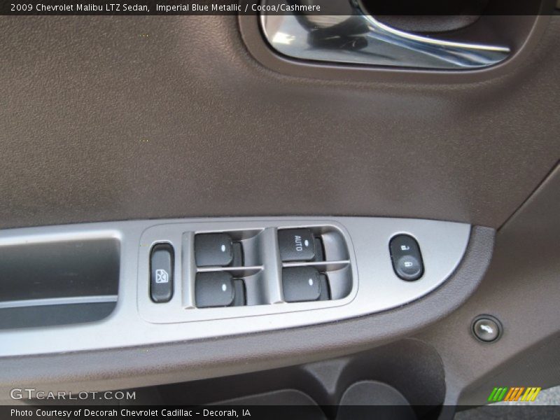Imperial Blue Metallic / Cocoa/Cashmere 2009 Chevrolet Malibu LTZ Sedan