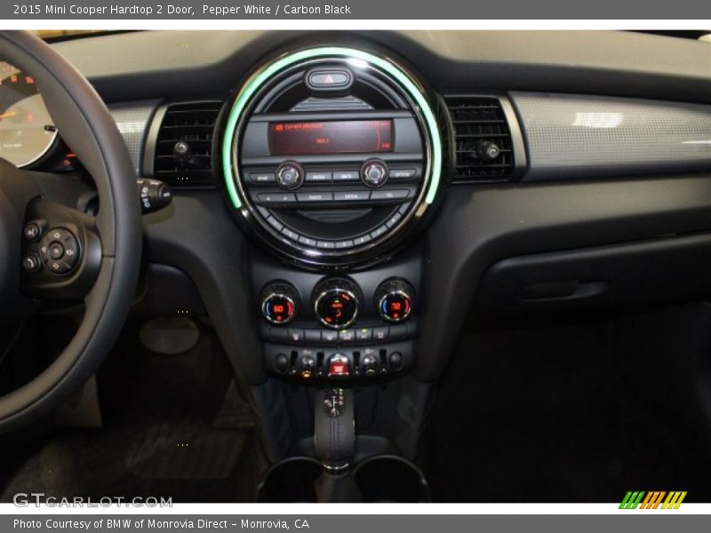 Pepper White / Carbon Black 2015 Mini Cooper Hardtop 2 Door