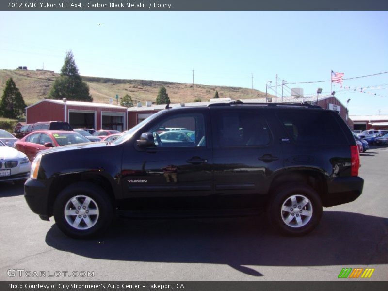 Carbon Black Metallic / Ebony 2012 GMC Yukon SLT 4x4