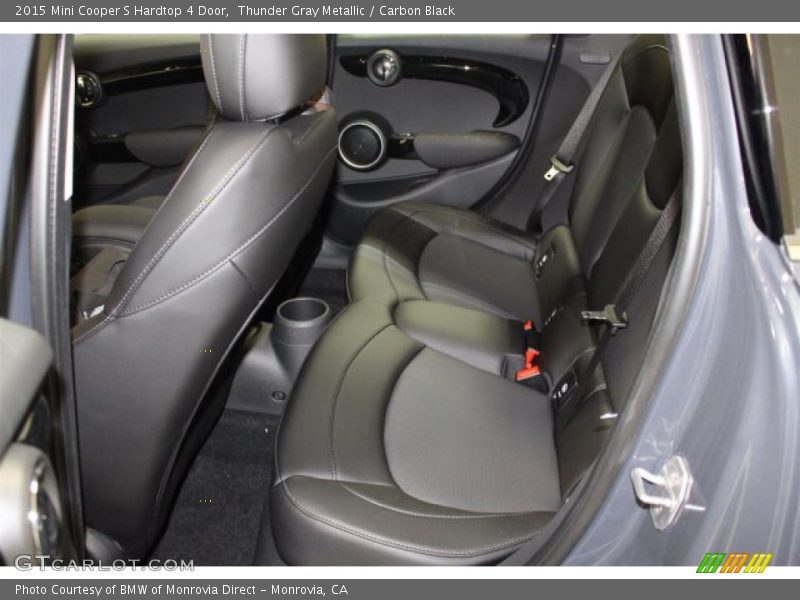 Thunder Gray Metallic / Carbon Black 2015 Mini Cooper S Hardtop 4 Door