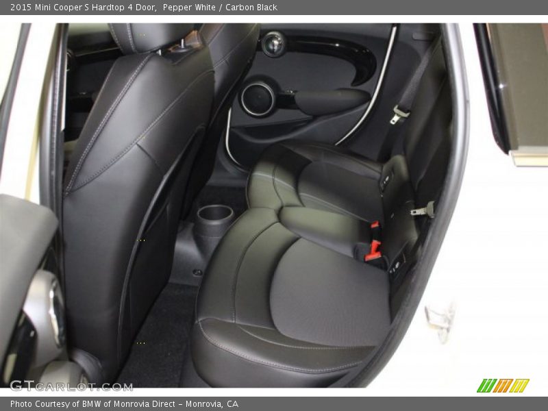 Pepper White / Carbon Black 2015 Mini Cooper S Hardtop 4 Door
