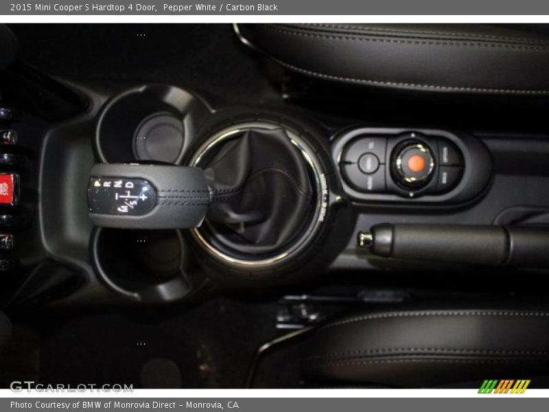 Pepper White / Carbon Black 2015 Mini Cooper S Hardtop 4 Door