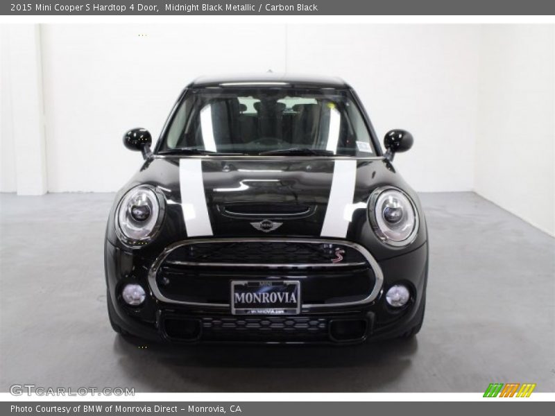 Midnight Black Metallic / Carbon Black 2015 Mini Cooper S Hardtop 4 Door