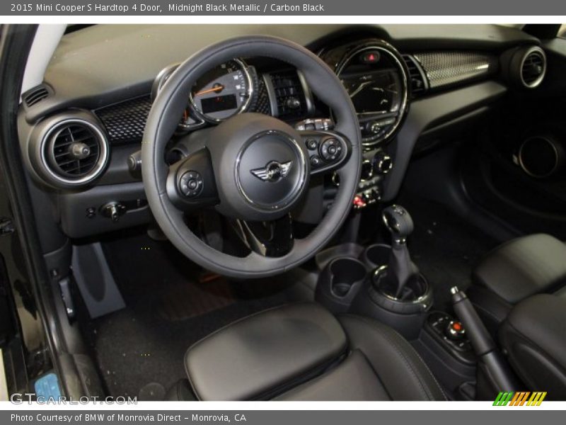 Midnight Black Metallic / Carbon Black 2015 Mini Cooper S Hardtop 4 Door