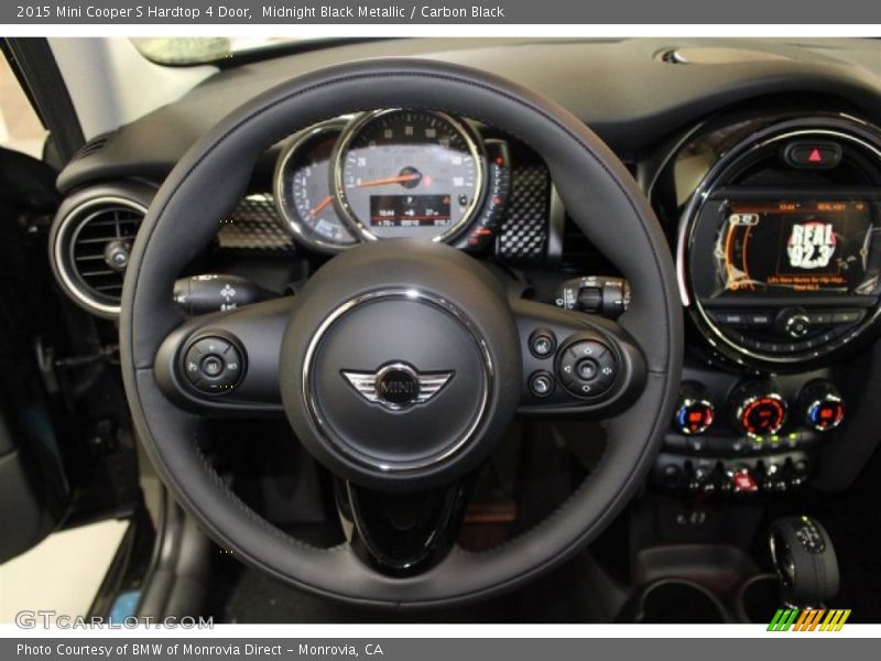 Midnight Black Metallic / Carbon Black 2015 Mini Cooper S Hardtop 4 Door