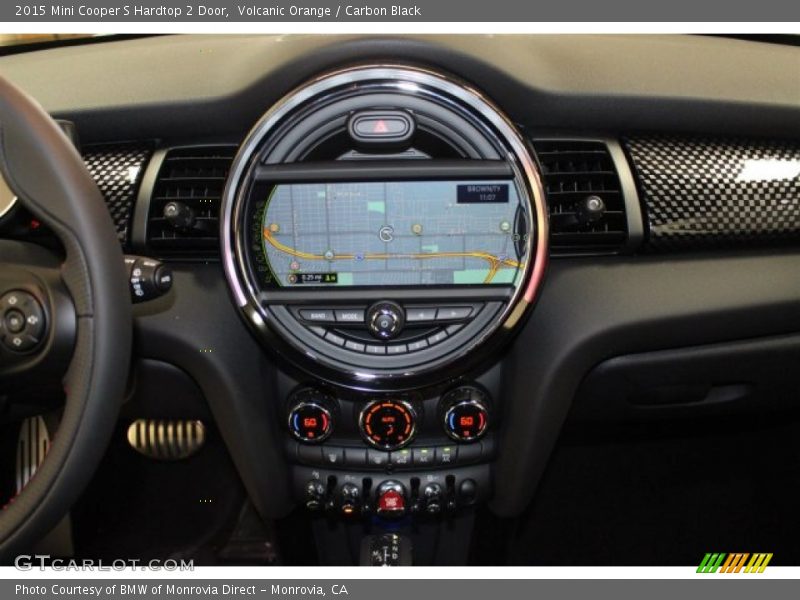 Volcanic Orange / Carbon Black 2015 Mini Cooper S Hardtop 2 Door