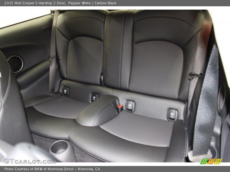 Pepper White / Carbon Black 2015 Mini Cooper S Hardtop 2 Door