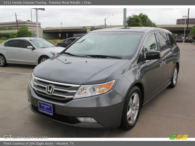 Polished Metal Metallic / Gray 2011 Honda Odyssey Touring