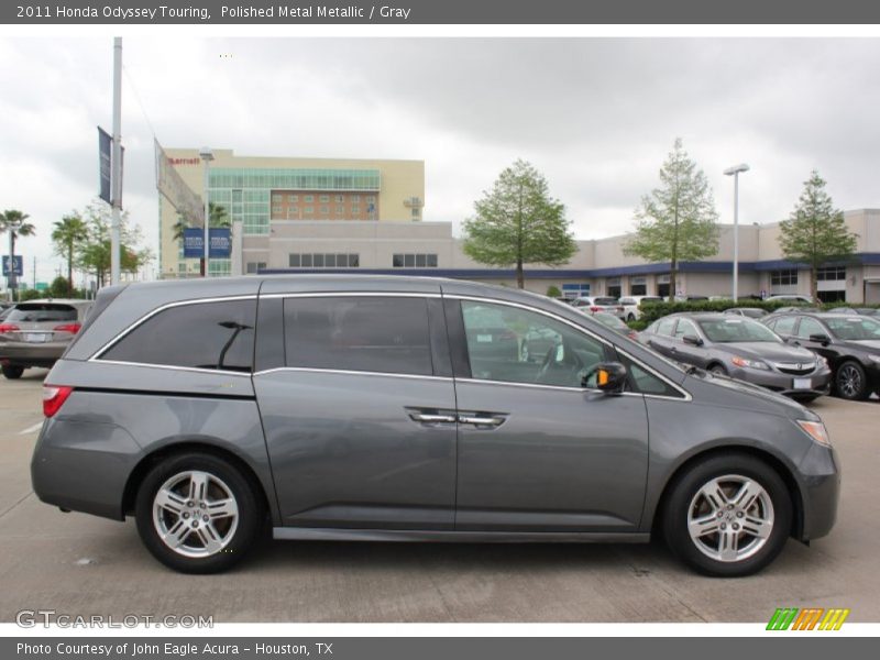 Polished Metal Metallic / Gray 2011 Honda Odyssey Touring