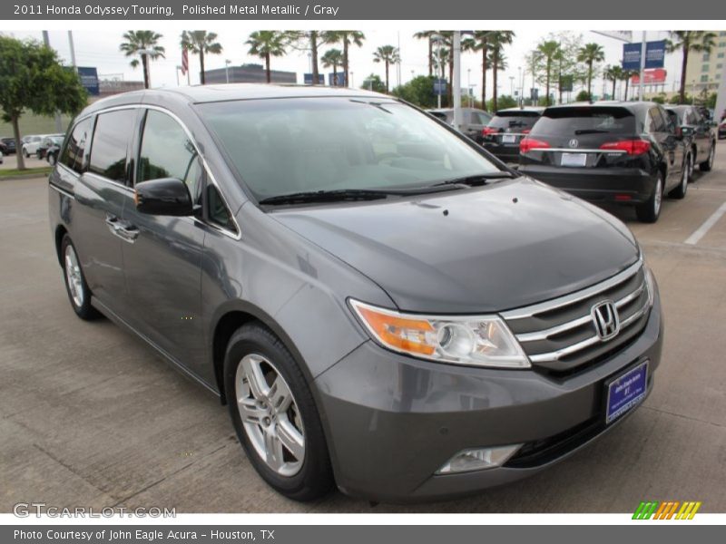 Polished Metal Metallic / Gray 2011 Honda Odyssey Touring