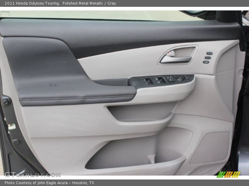 Polished Metal Metallic / Gray 2011 Honda Odyssey Touring