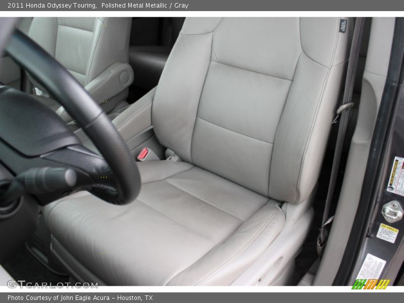 Polished Metal Metallic / Gray 2011 Honda Odyssey Touring