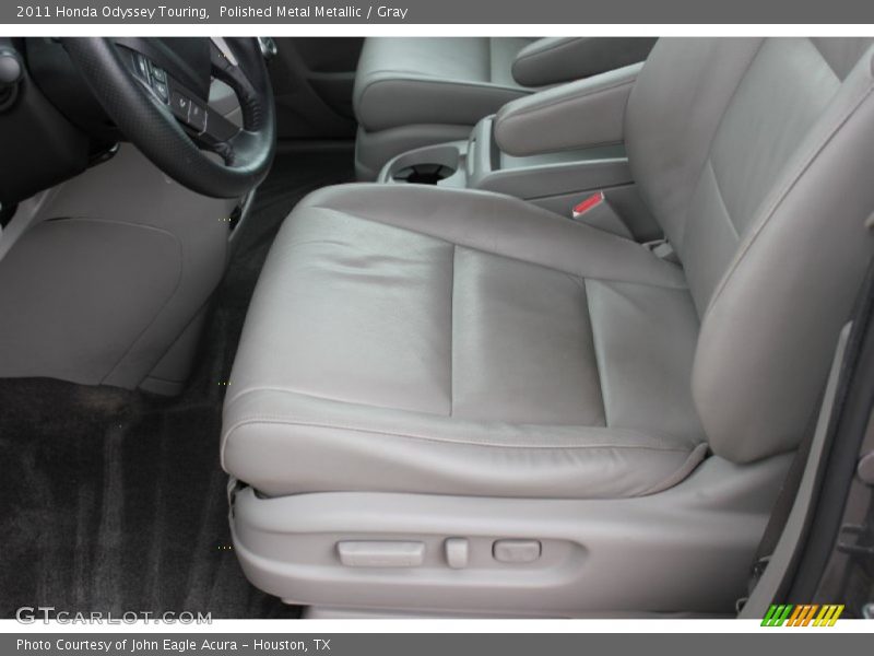 Polished Metal Metallic / Gray 2011 Honda Odyssey Touring
