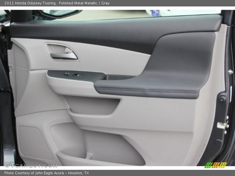 Polished Metal Metallic / Gray 2011 Honda Odyssey Touring