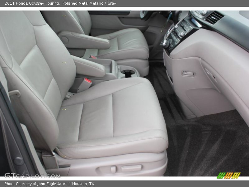 Polished Metal Metallic / Gray 2011 Honda Odyssey Touring