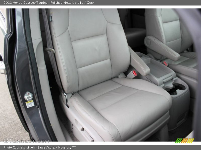 Polished Metal Metallic / Gray 2011 Honda Odyssey Touring