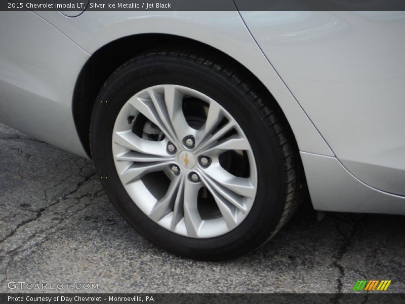 Silver Ice Metallic / Jet Black 2015 Chevrolet Impala LT