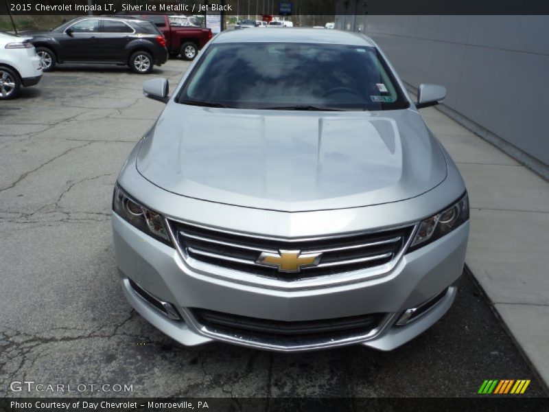 Silver Ice Metallic / Jet Black 2015 Chevrolet Impala LT