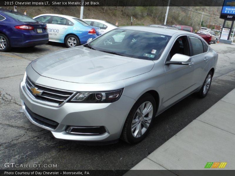 Silver Ice Metallic / Jet Black 2015 Chevrolet Impala LT