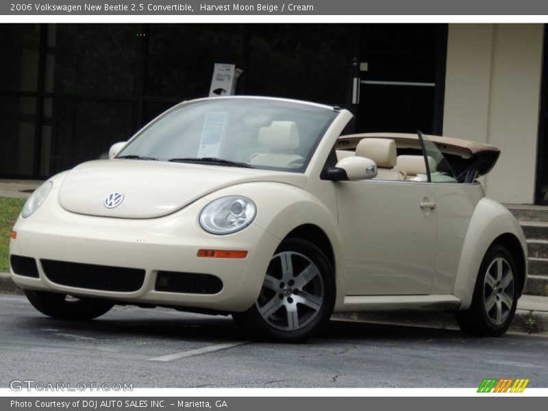 Harvest Moon Beige / Cream 2006 Volkswagen New Beetle 2.5 Convertible