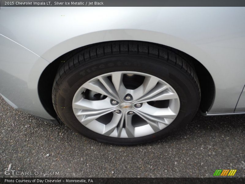 Silver Ice Metallic / Jet Black 2015 Chevrolet Impala LT