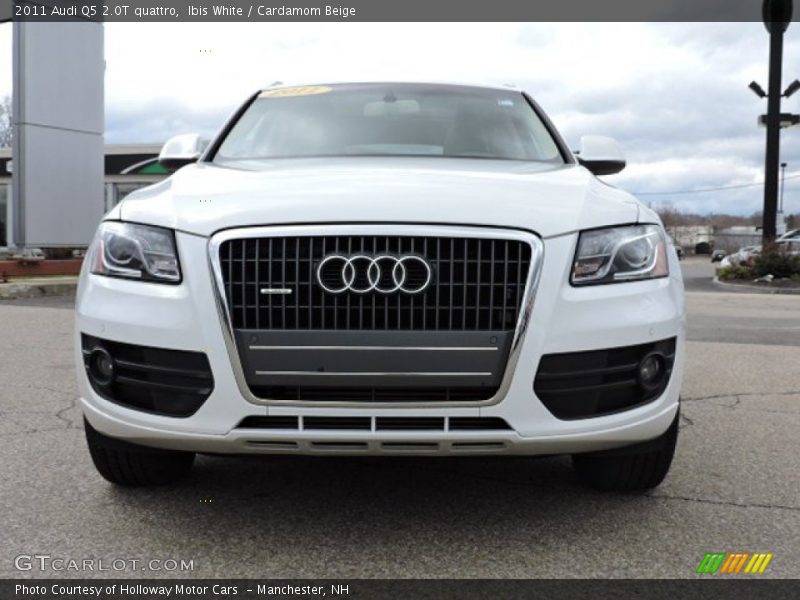 Ibis White / Cardamom Beige 2011 Audi Q5 2.0T quattro