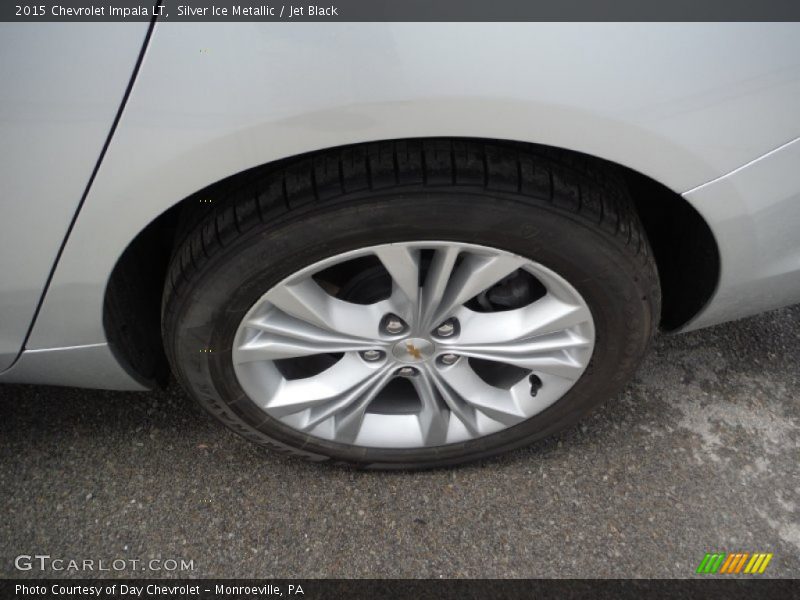 Silver Ice Metallic / Jet Black 2015 Chevrolet Impala LT