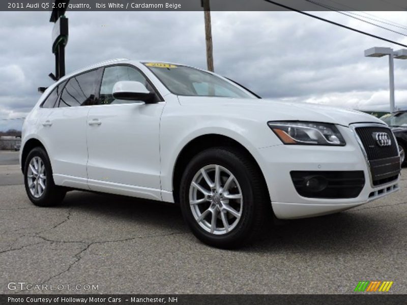 Ibis White / Cardamom Beige 2011 Audi Q5 2.0T quattro