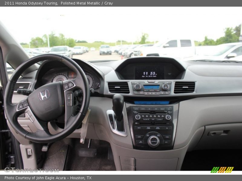 Polished Metal Metallic / Gray 2011 Honda Odyssey Touring