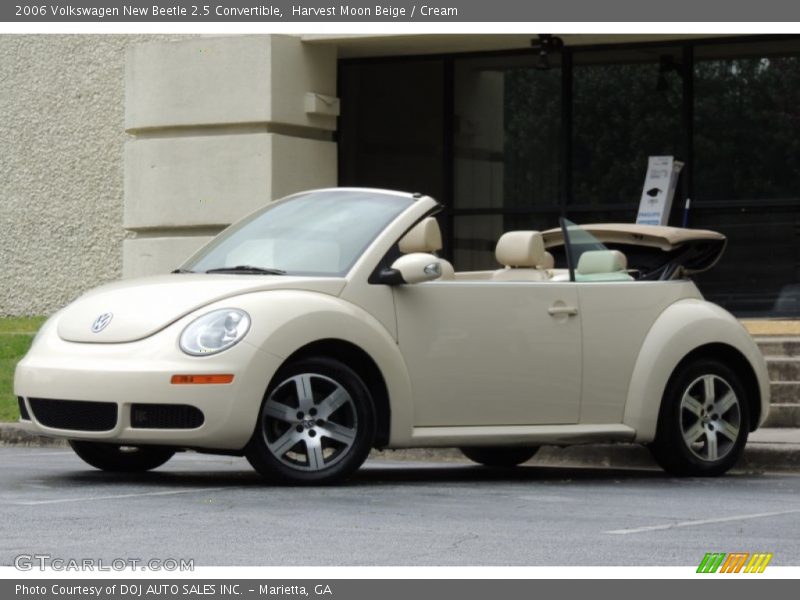 Harvest Moon Beige / Cream 2006 Volkswagen New Beetle 2.5 Convertible