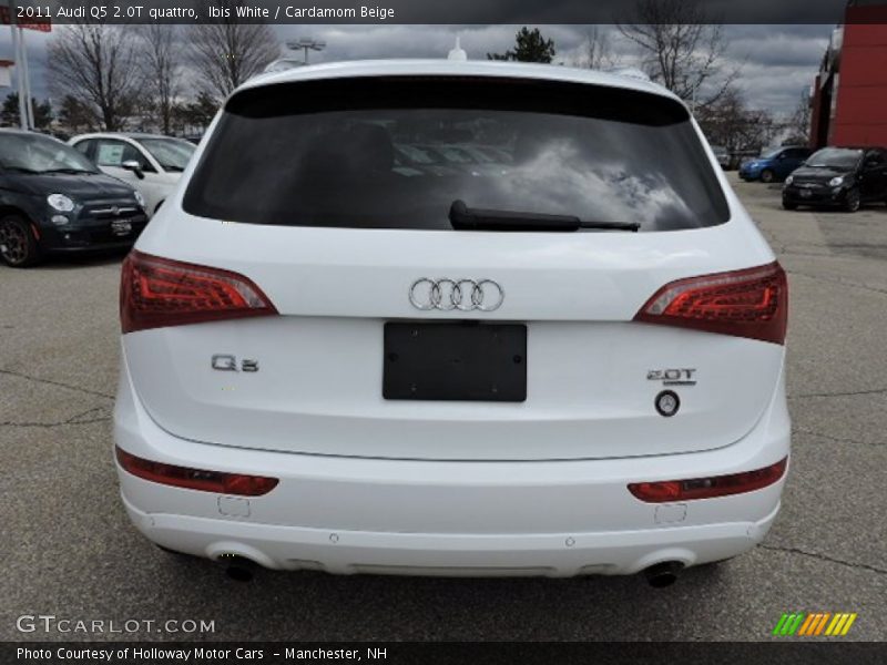 Ibis White / Cardamom Beige 2011 Audi Q5 2.0T quattro