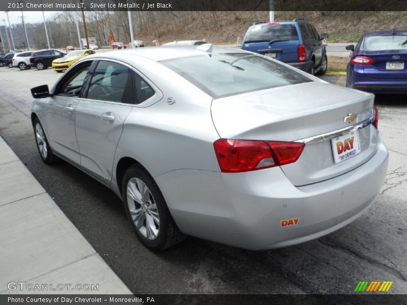 Silver Ice Metallic / Jet Black 2015 Chevrolet Impala LT