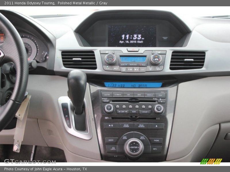Polished Metal Metallic / Gray 2011 Honda Odyssey Touring